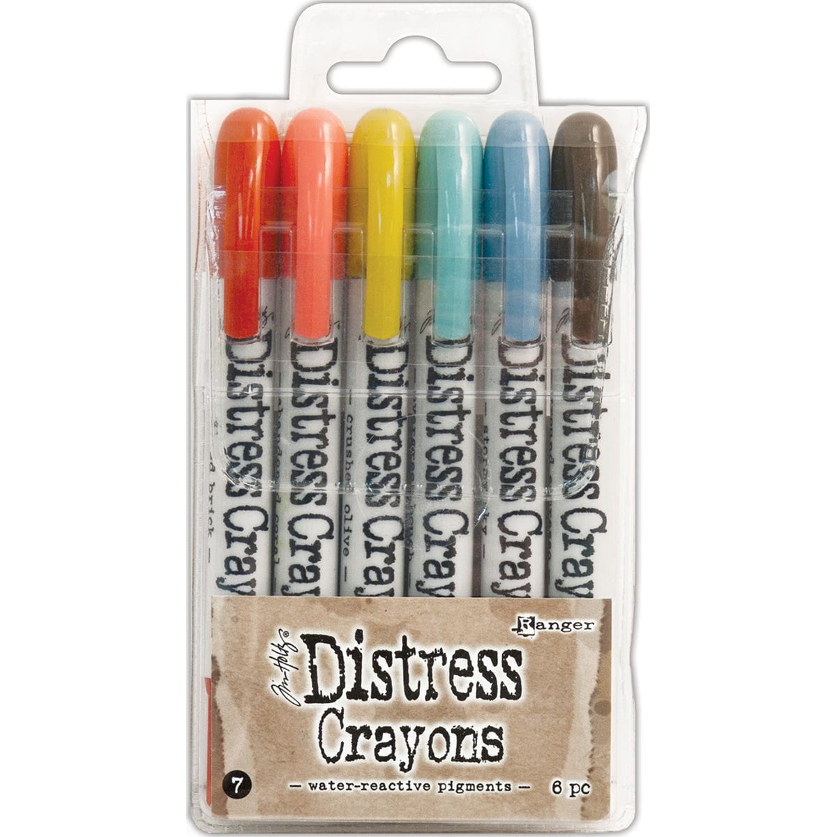 Tim Holtz Distress Crayon Set-Set #16
