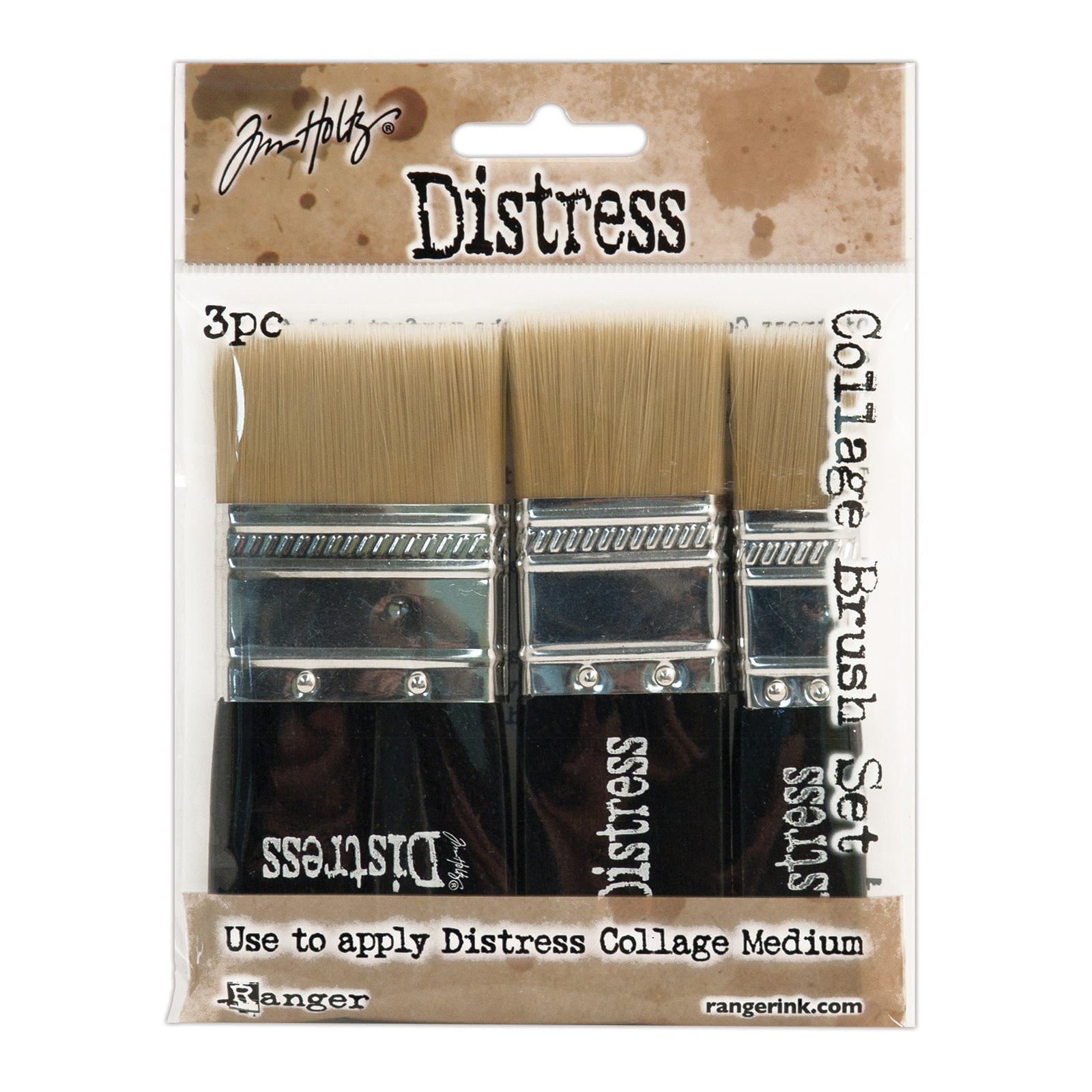 Tim Holtz Distress Collage Brushes