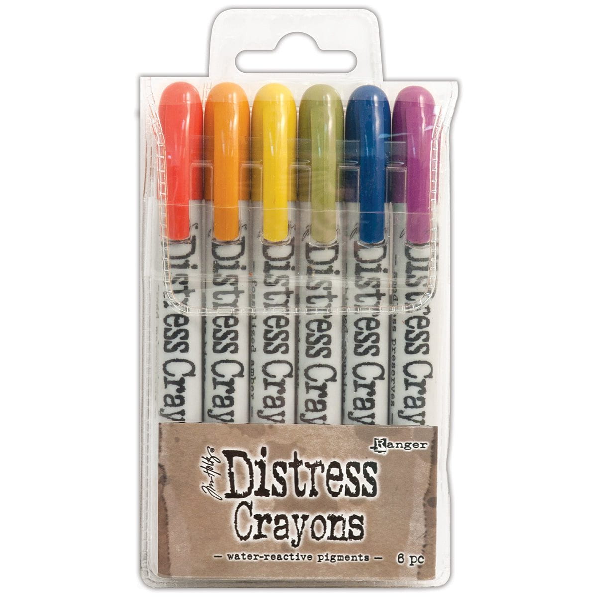 Tim Holtz Distress Crayon Set-Set #16