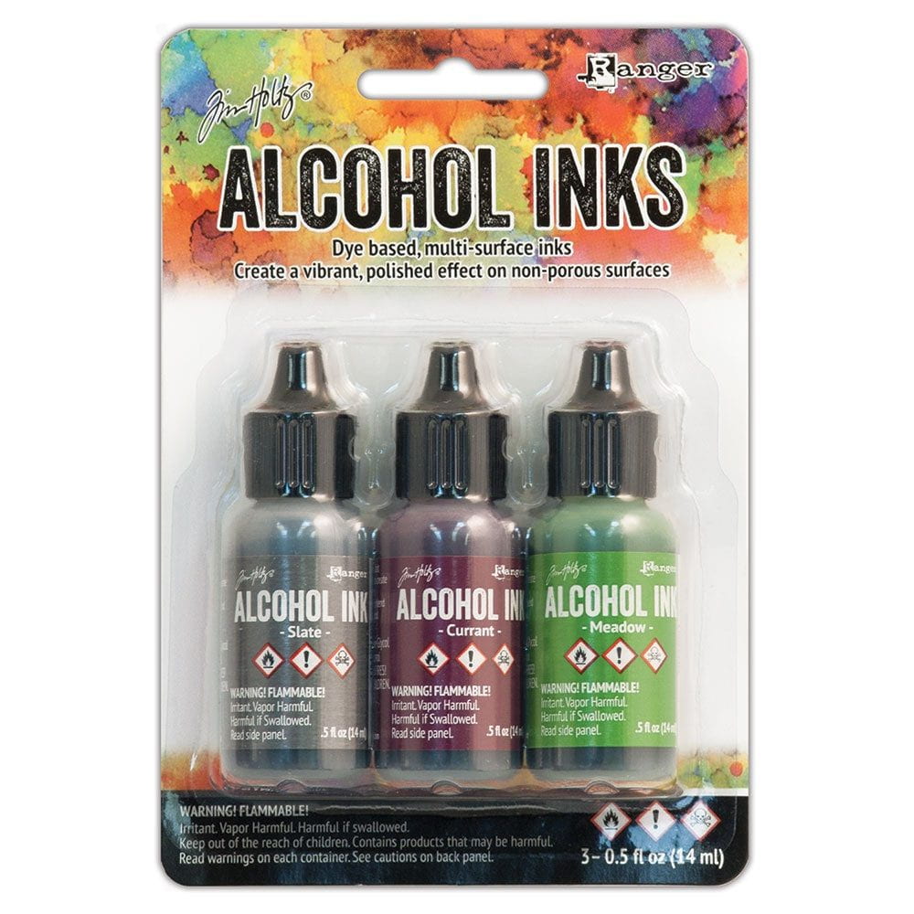 Tim Holtz Alcohol Ink .5oz 3/Pkg