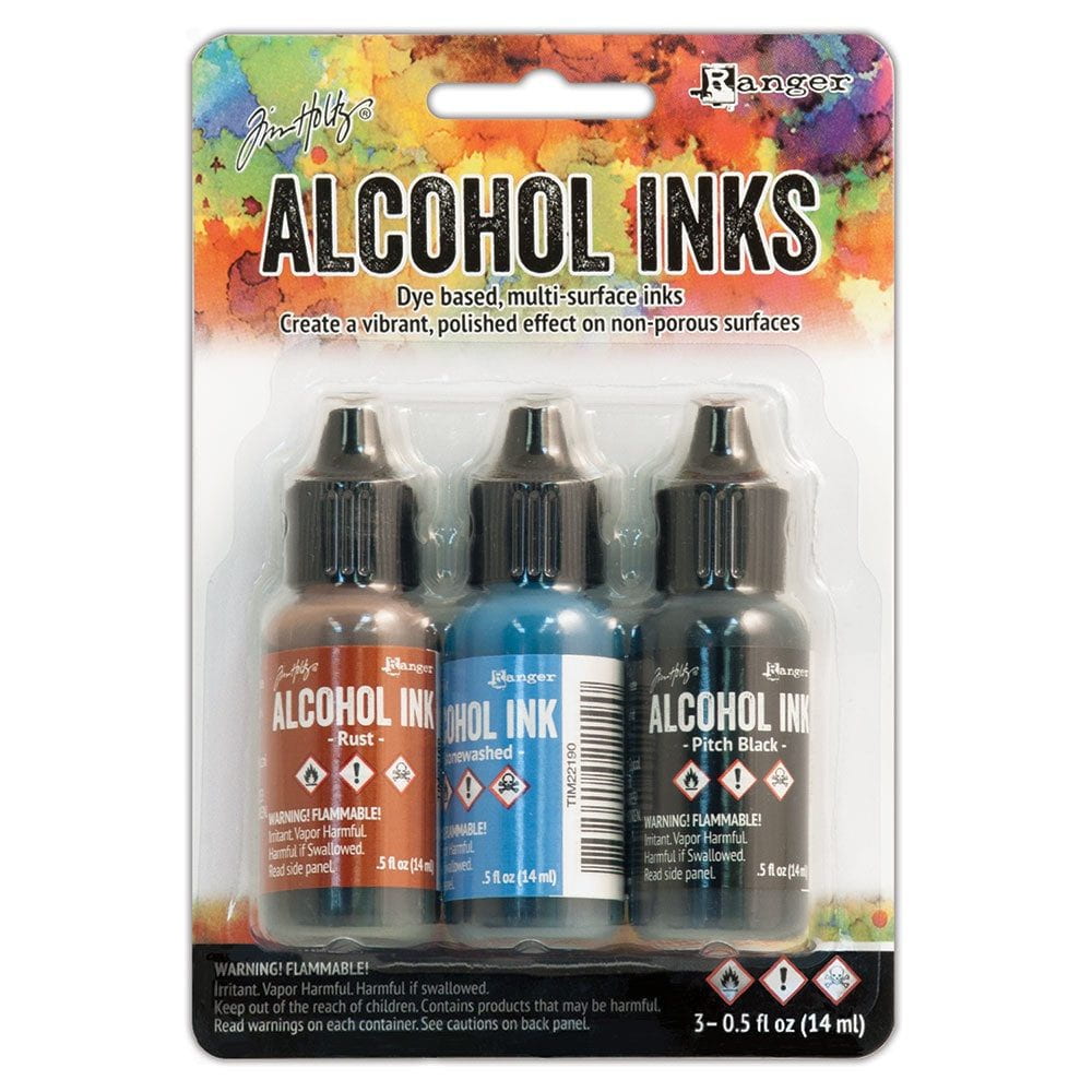 Tim Holtz Alcohol Ink .5oz 3/Pkg