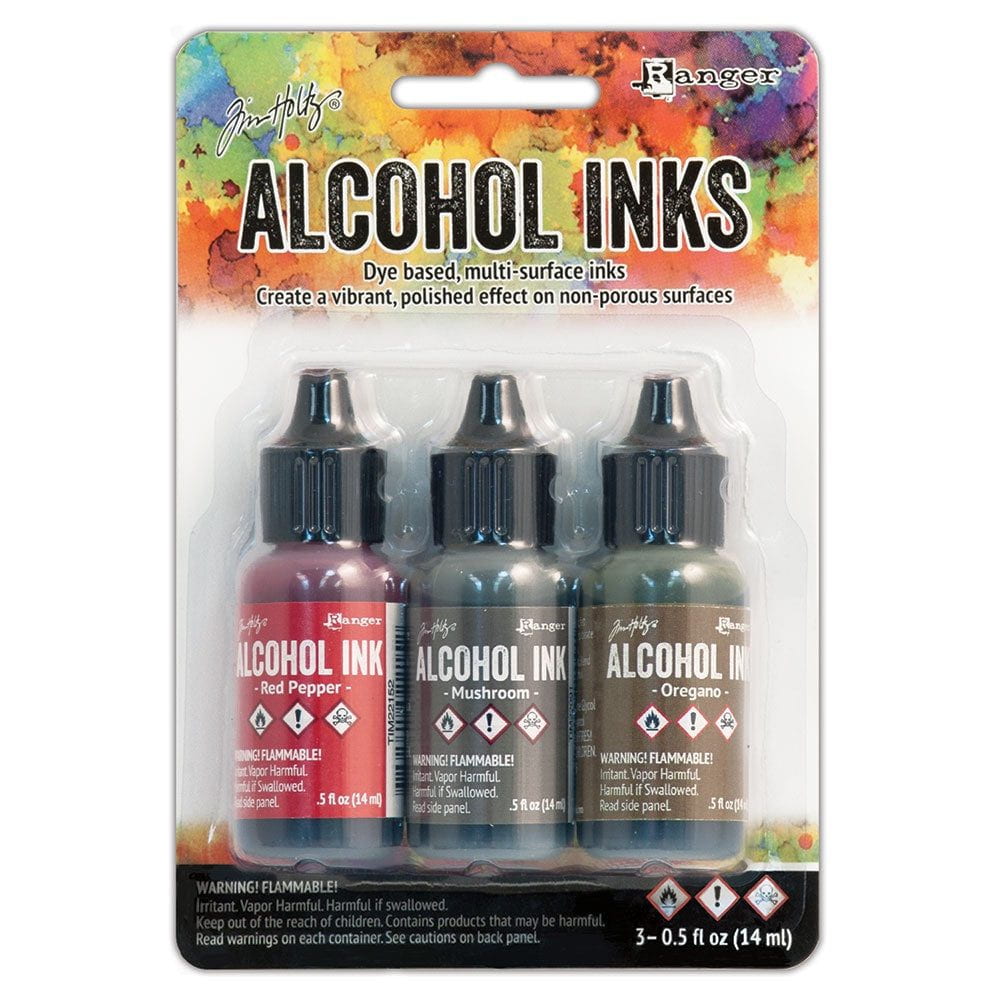 Tim Holtz Alcohol Ink .5oz 3/Pkg