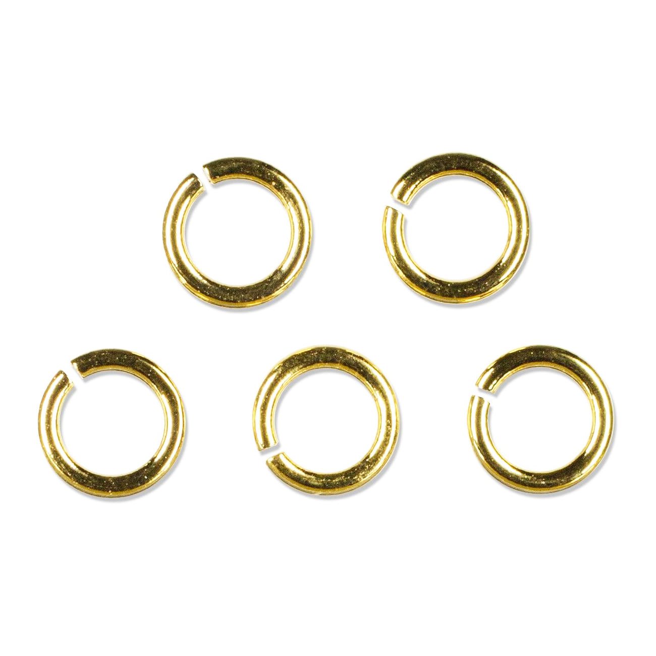 14KT Gold Plated Jump Rings from CousinDIY