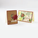 Load image into Gallery viewer, Golden Falling Leaves Stamp Set - 5149e