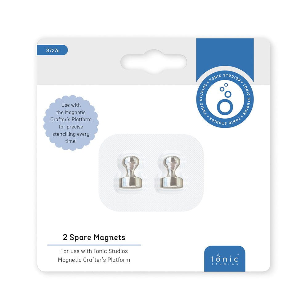 Tonic Studios - Spare Magnets for Magnetic Crafter's Platform - 2 Pack - 3727E
