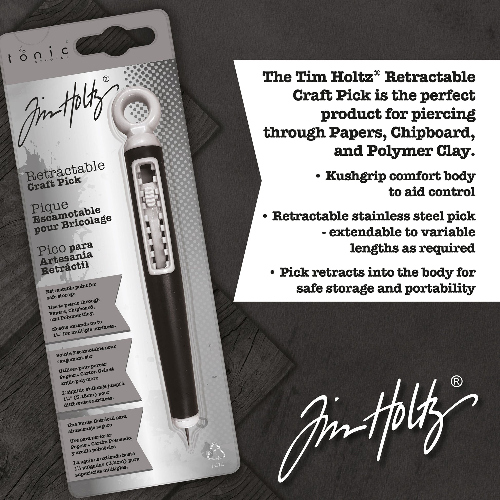 Tim Holtz Retractable Craft Pick