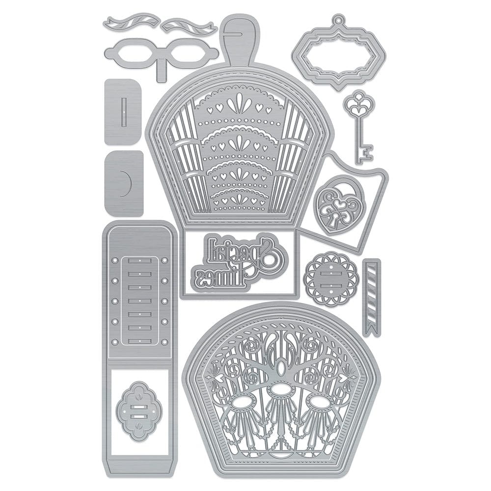 Tonic Studios - Special Times Vanity Box & Memory Book Die Set - 3735E