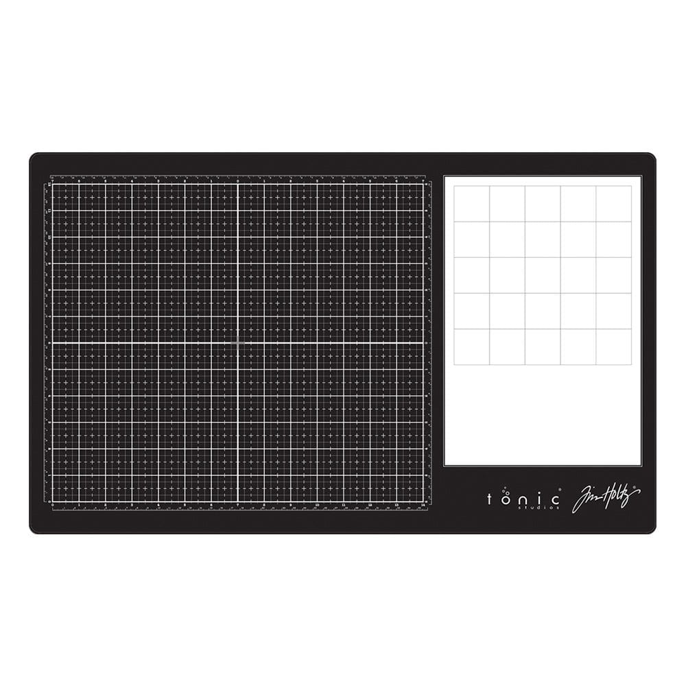 Tim Holtz 23" x 14" Glass Media Mat, Right Handed