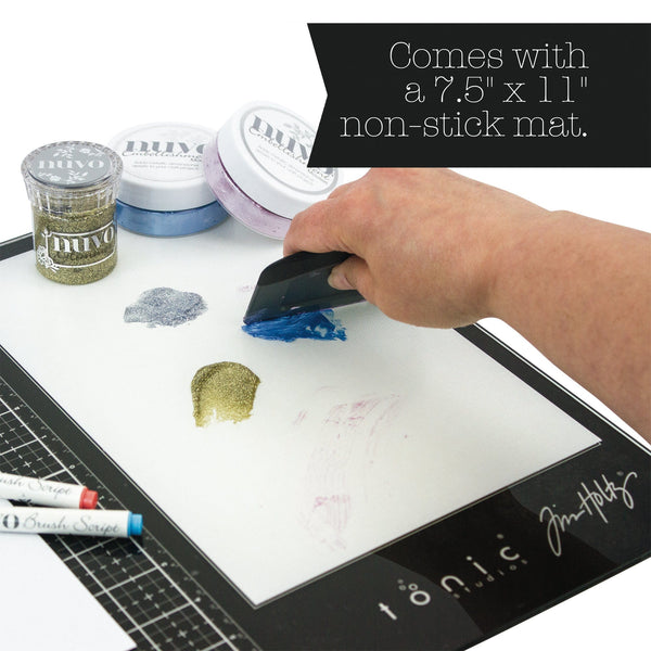 Tim Holtz - Right Handed Media Mat & Tool Guide Bundle - TH04