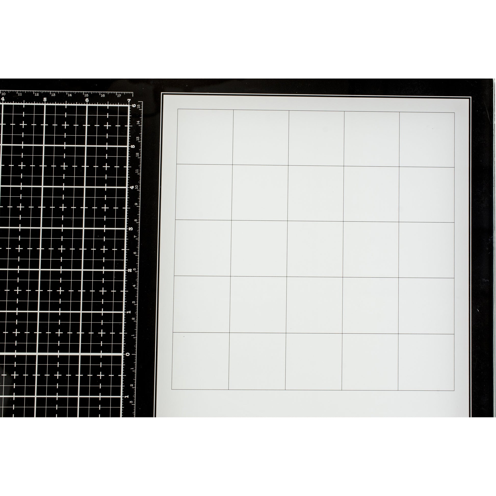 Tim Holtz Glass Media Mat with Mixing Palette Area