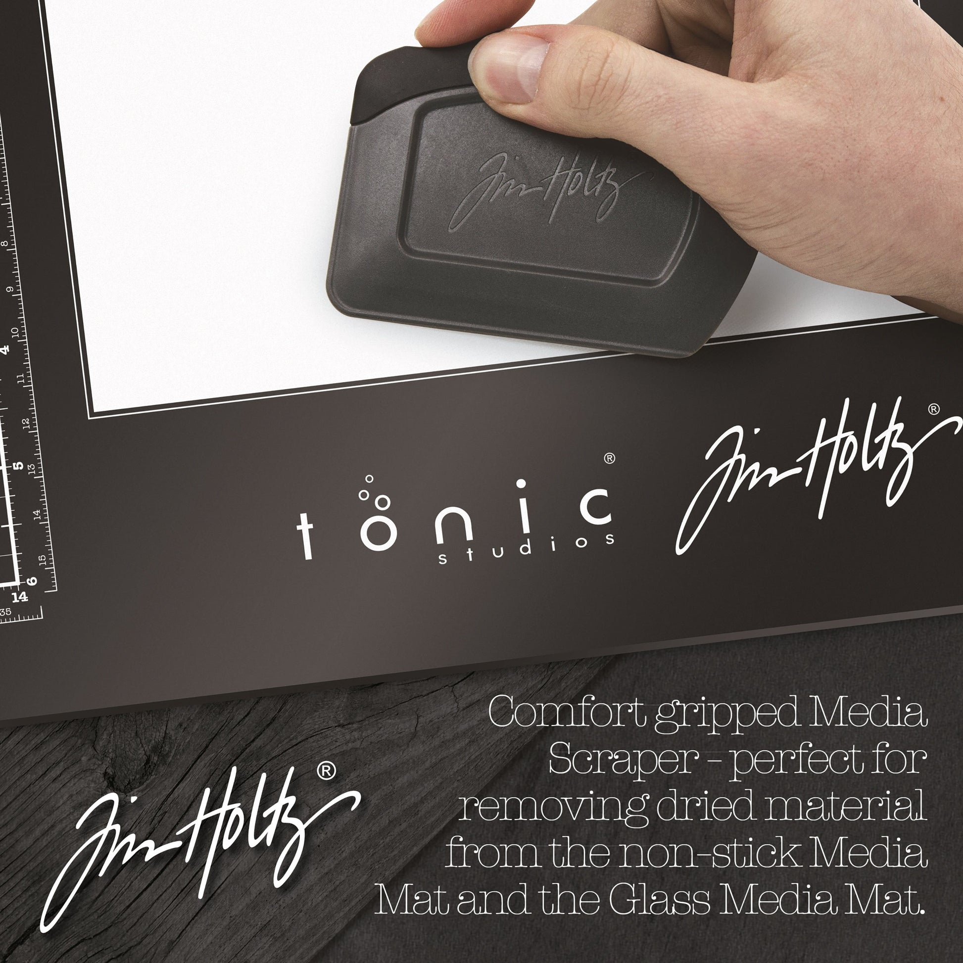 Tim Holtz Right Handed Media Mat & Tool Set Bundle