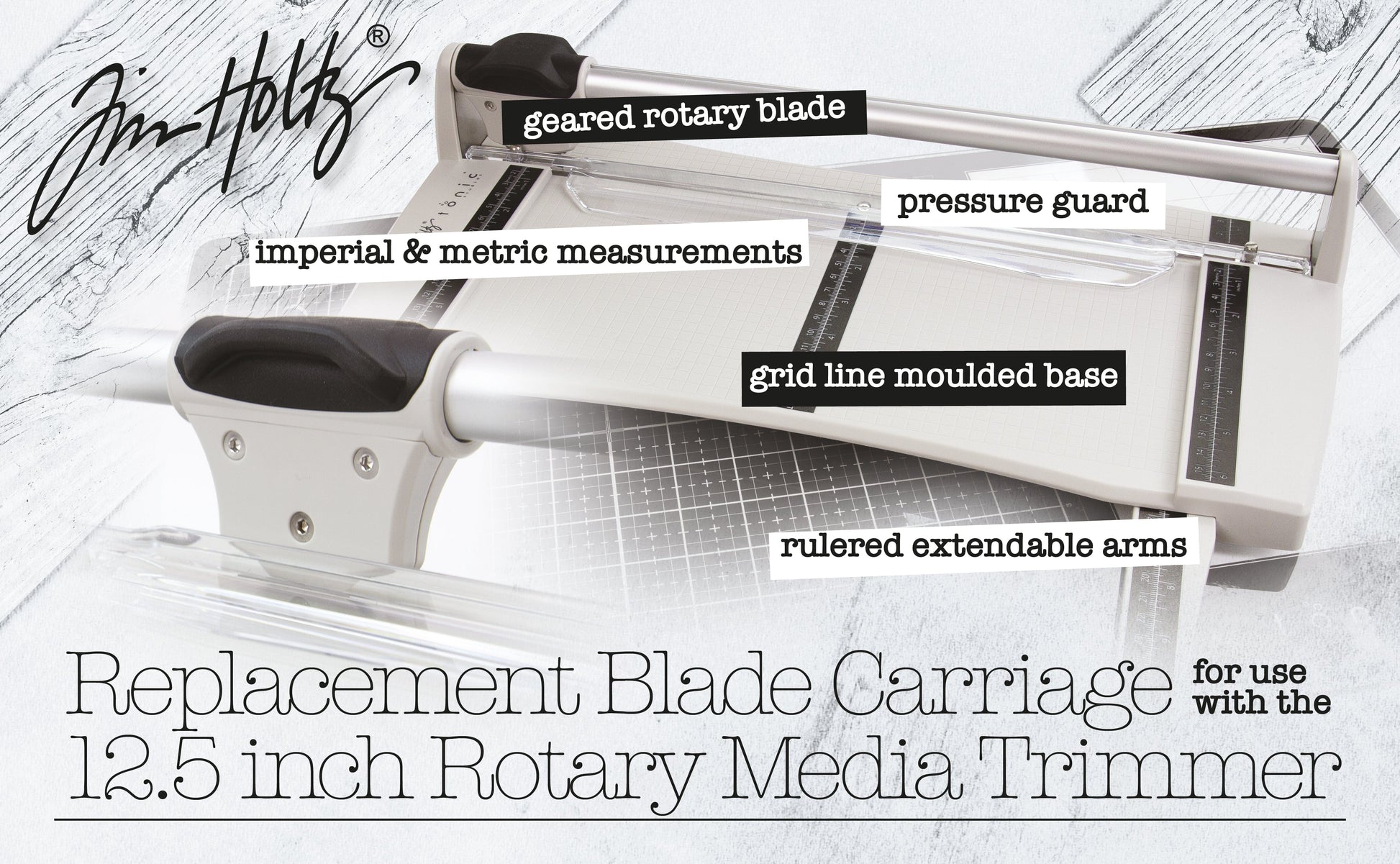 Tim Holtz Spare Blade Carriage for Rotary Trimmer 3960e - 3959e