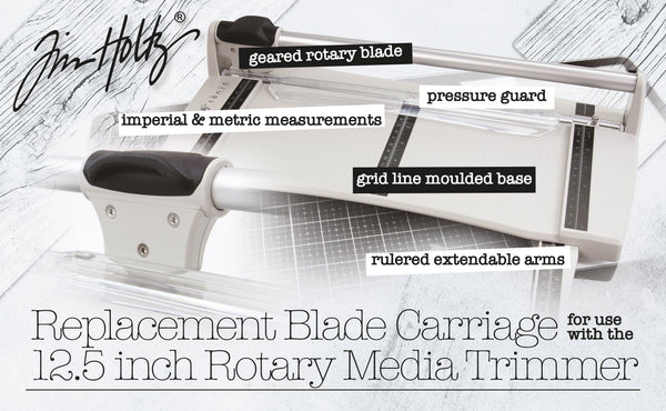 Tim Holtz Spare Blade Carriage for Rotary Trimmer 3960e - 3959e