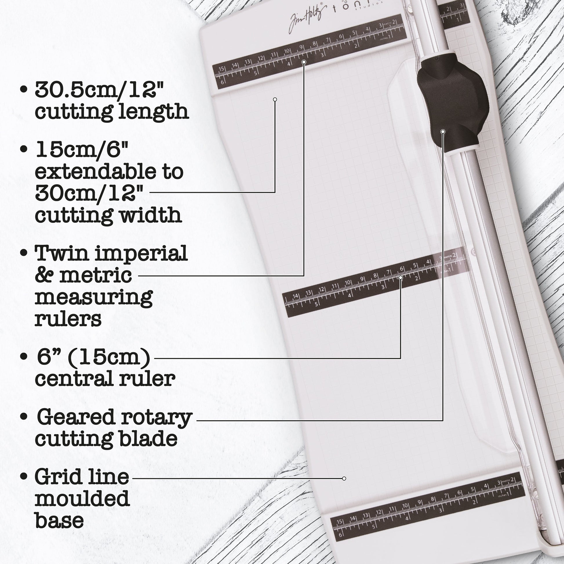 Tim Holtz 12.5" Rotary Media Trimmer Paper Cutter