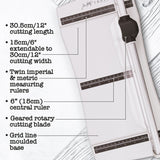Load image into Gallery viewer, Tim Holtz 12.5&quot; Rotary Media Trimmer Paper Cutter - 3960e