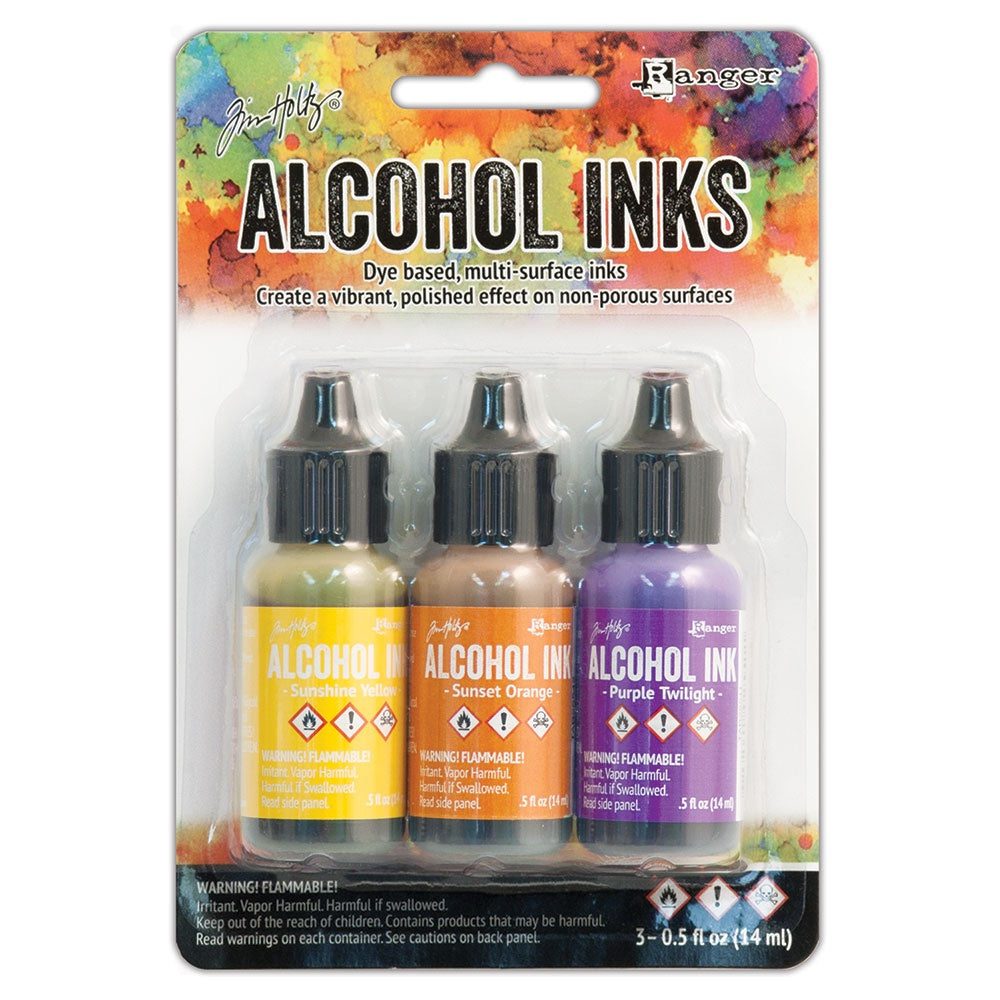 Tim Holtz Alcohol Ink .5oz 3/Pkg