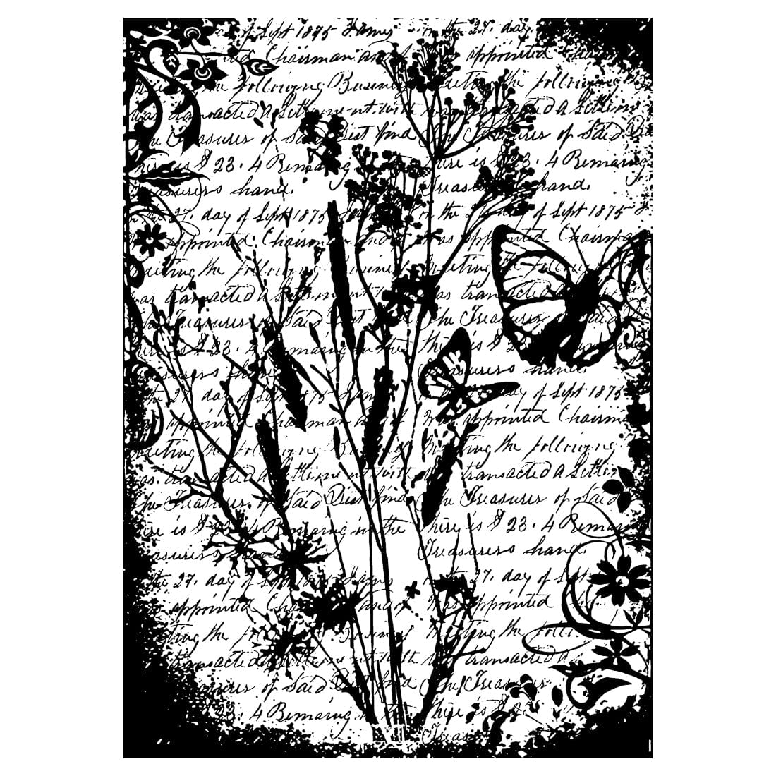 Tim Holtz 2.5" x 3.5" Cling Stamp from Stampers Anonymous