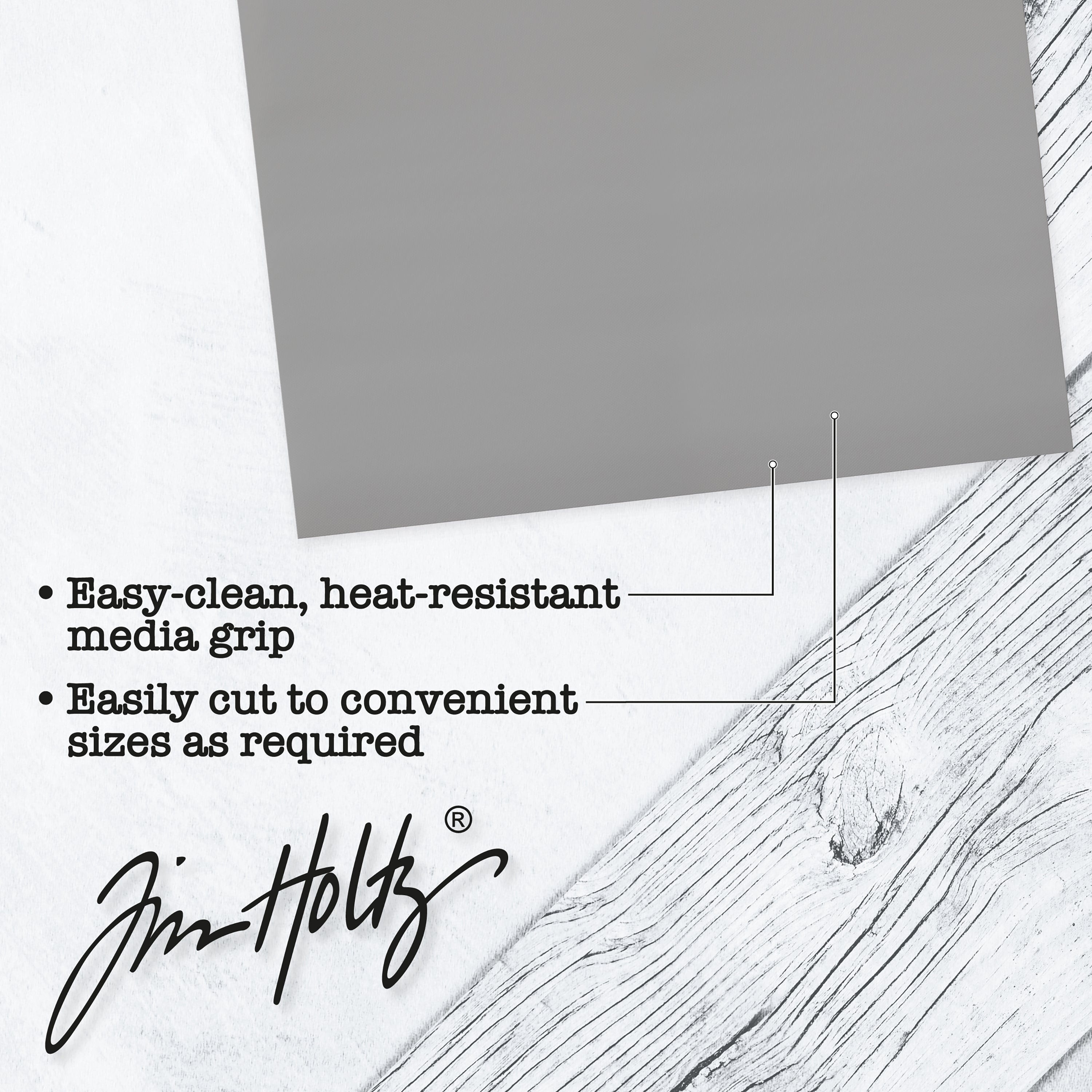 Tim Holtz Media Grip Material, 12" x 10.5"