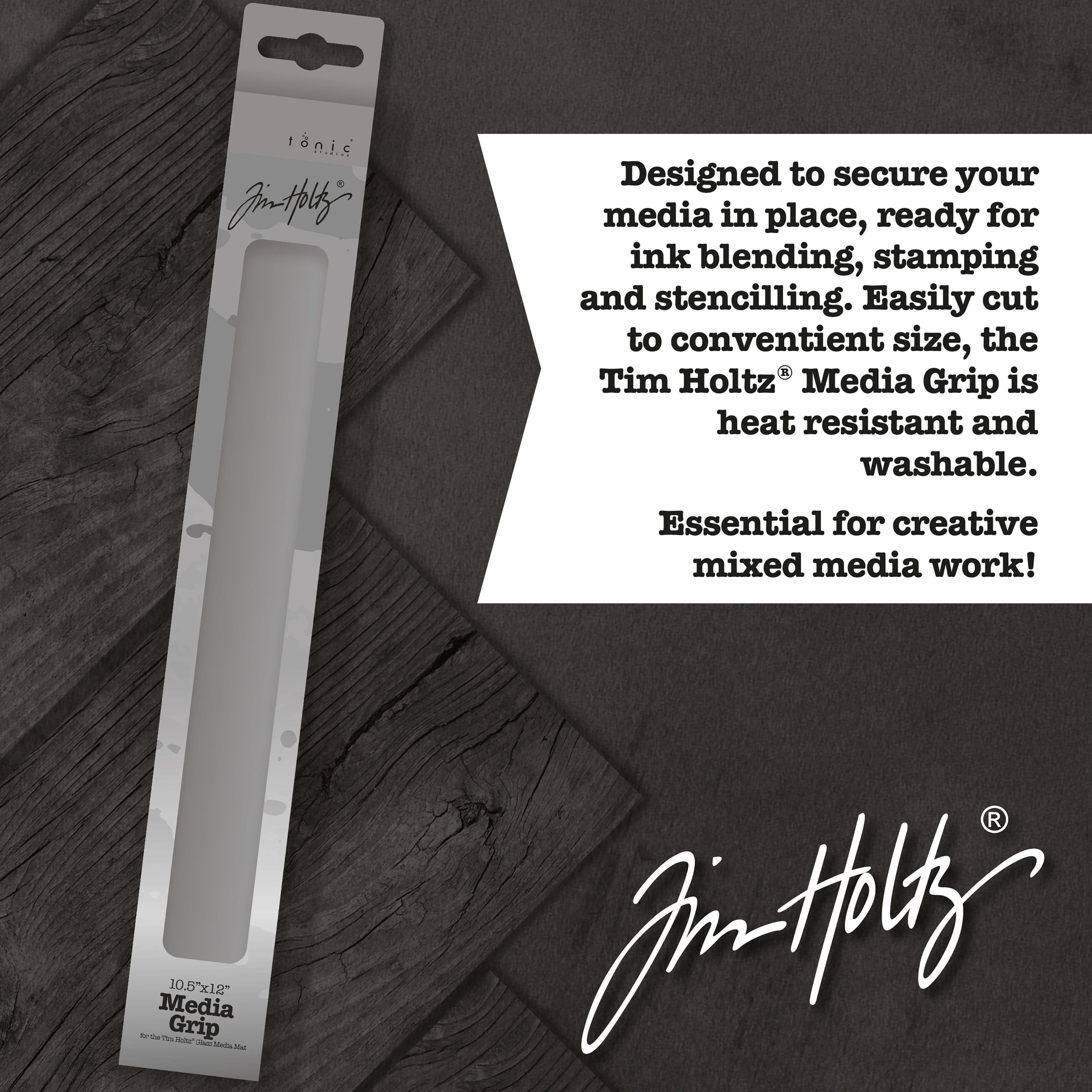 Tim Holtz Media Grip Mat 10.5X12 (4633E)