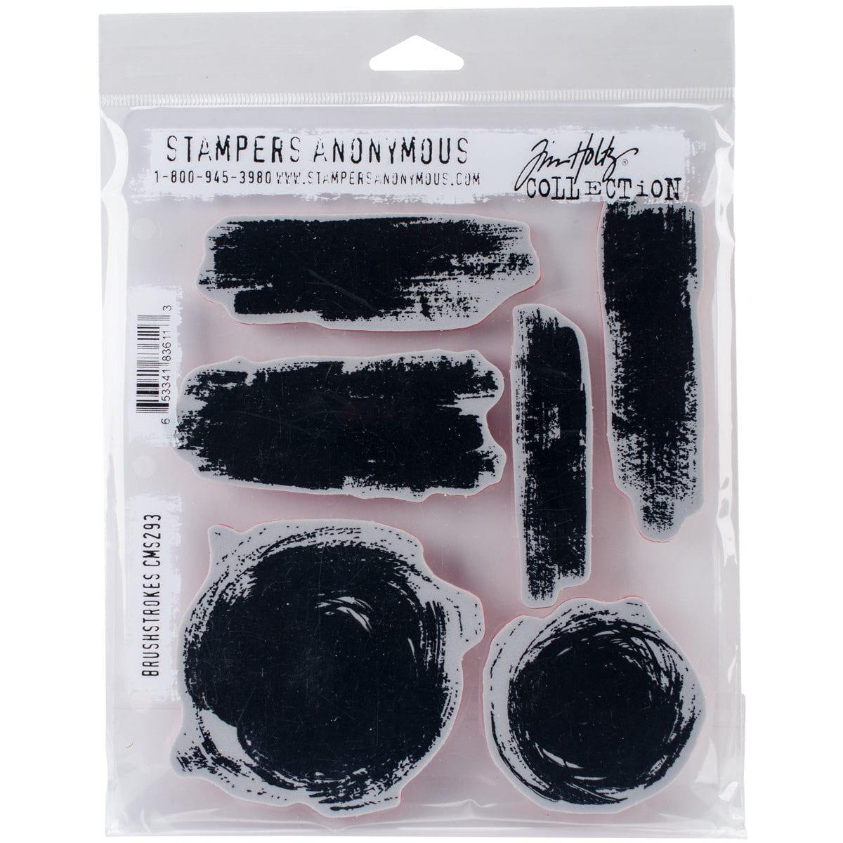 Tim Holtz Cling Stamps - Backgrounds & Textures