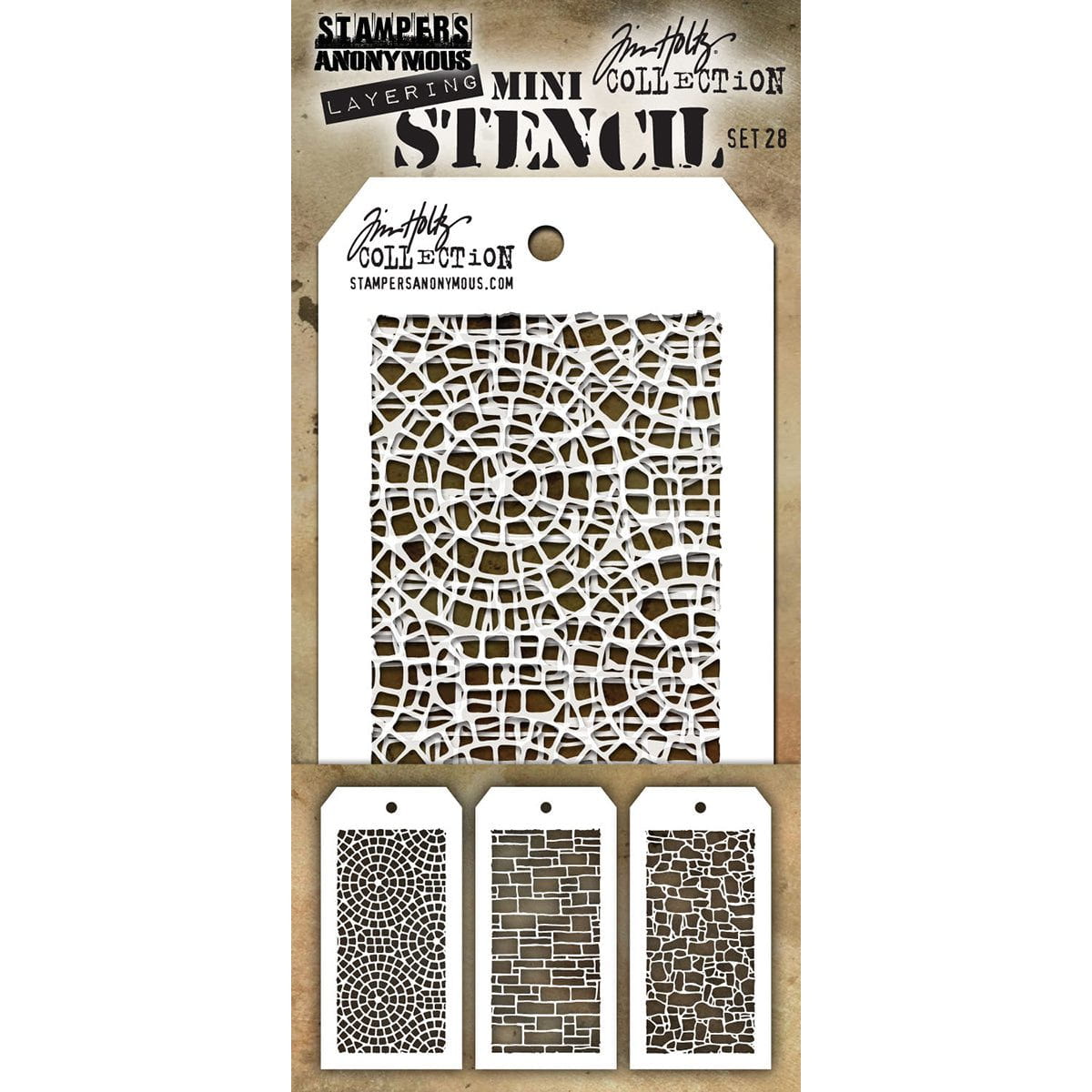 Tim Holtz Mini Layered Stencil Sets from Stampers Anonymous