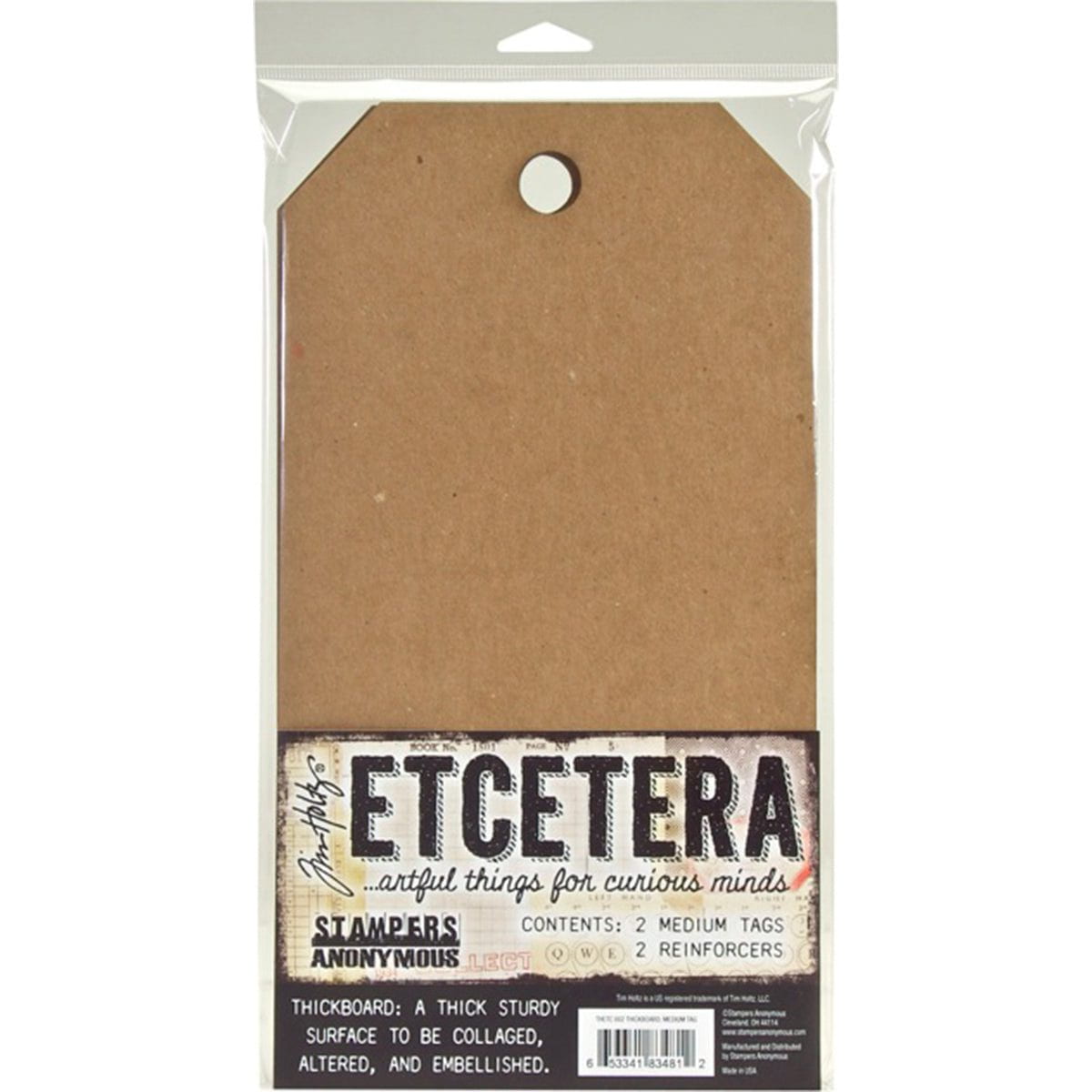 Tim Holtz Etcetera Tags from Stampers Anonymous