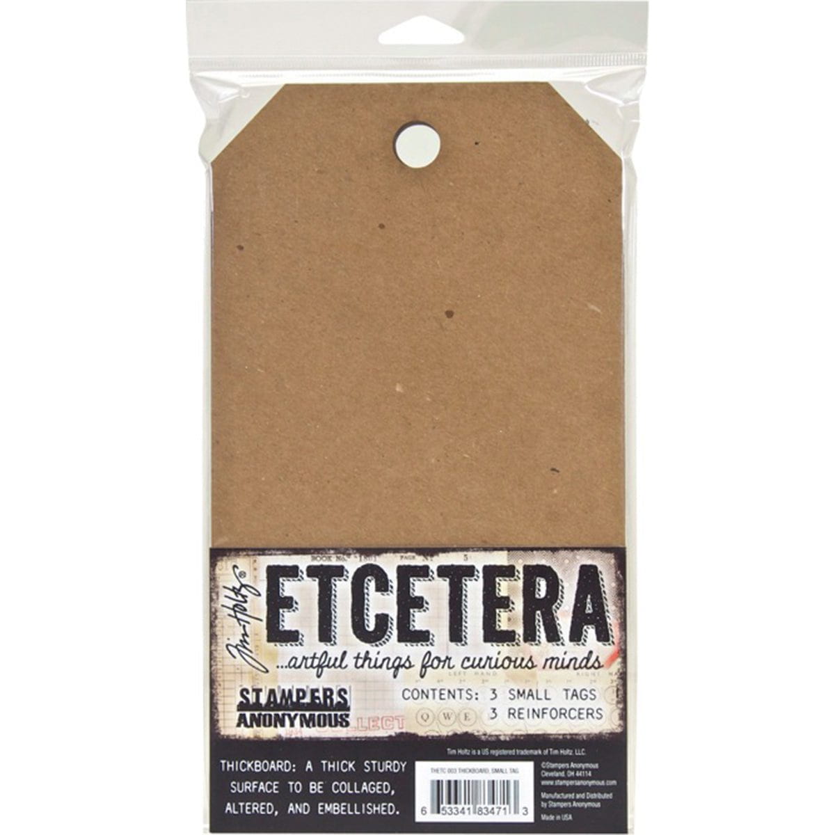 Tim Holtz Etcetera Tags from Stampers Anonymous