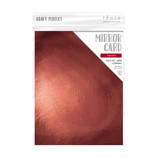 Craft Perfect 8.5x11 Gloss Mirror Cardstock Pack