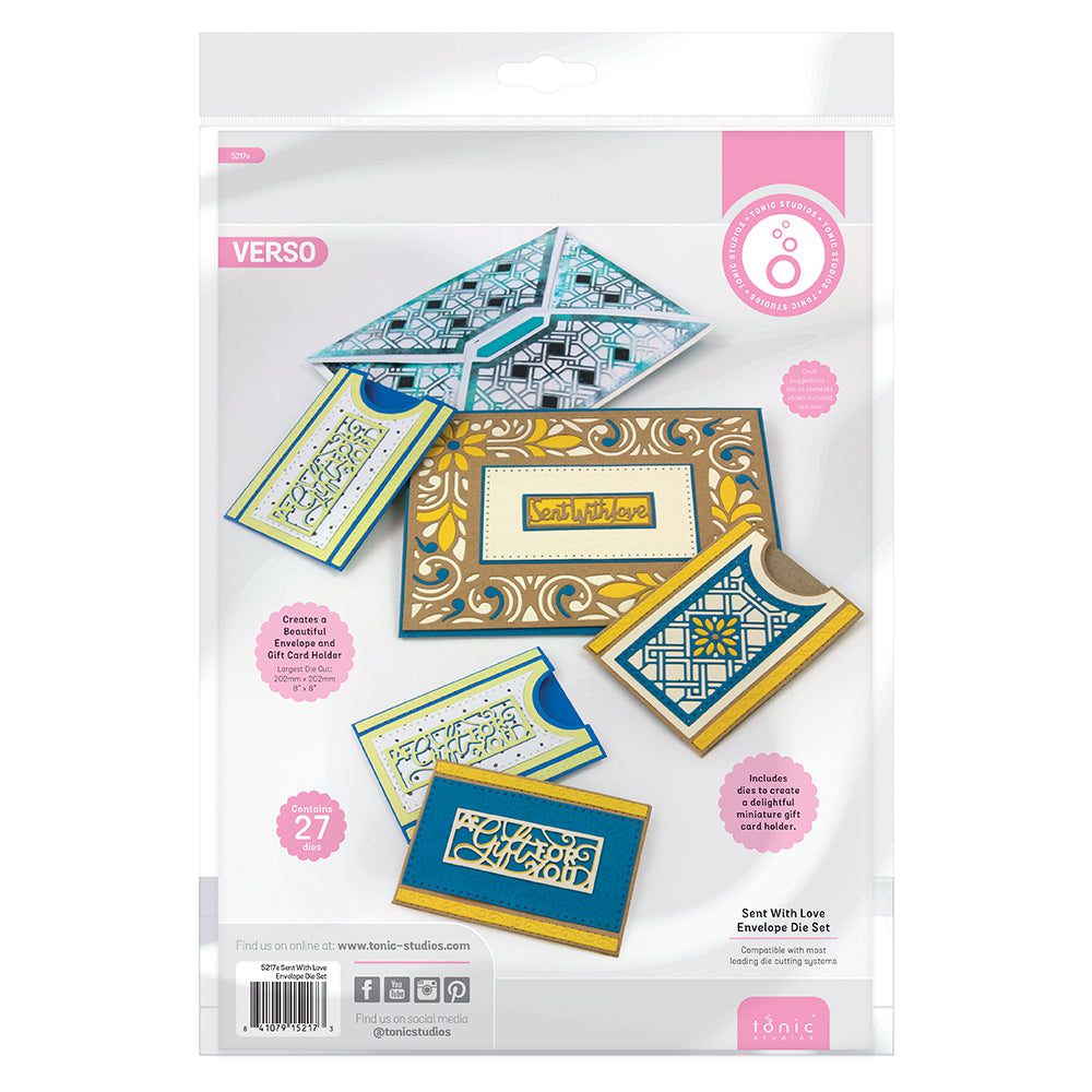 Tonic Studios - Sent With Love Envelope Die Set