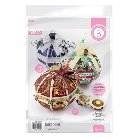 Christmas Bauble & Beautiful Bevelled Star - Die Set Collection - DB095