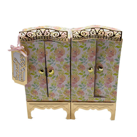 Elegant Armoire Gift Box - Showcase Die Set - 5347e