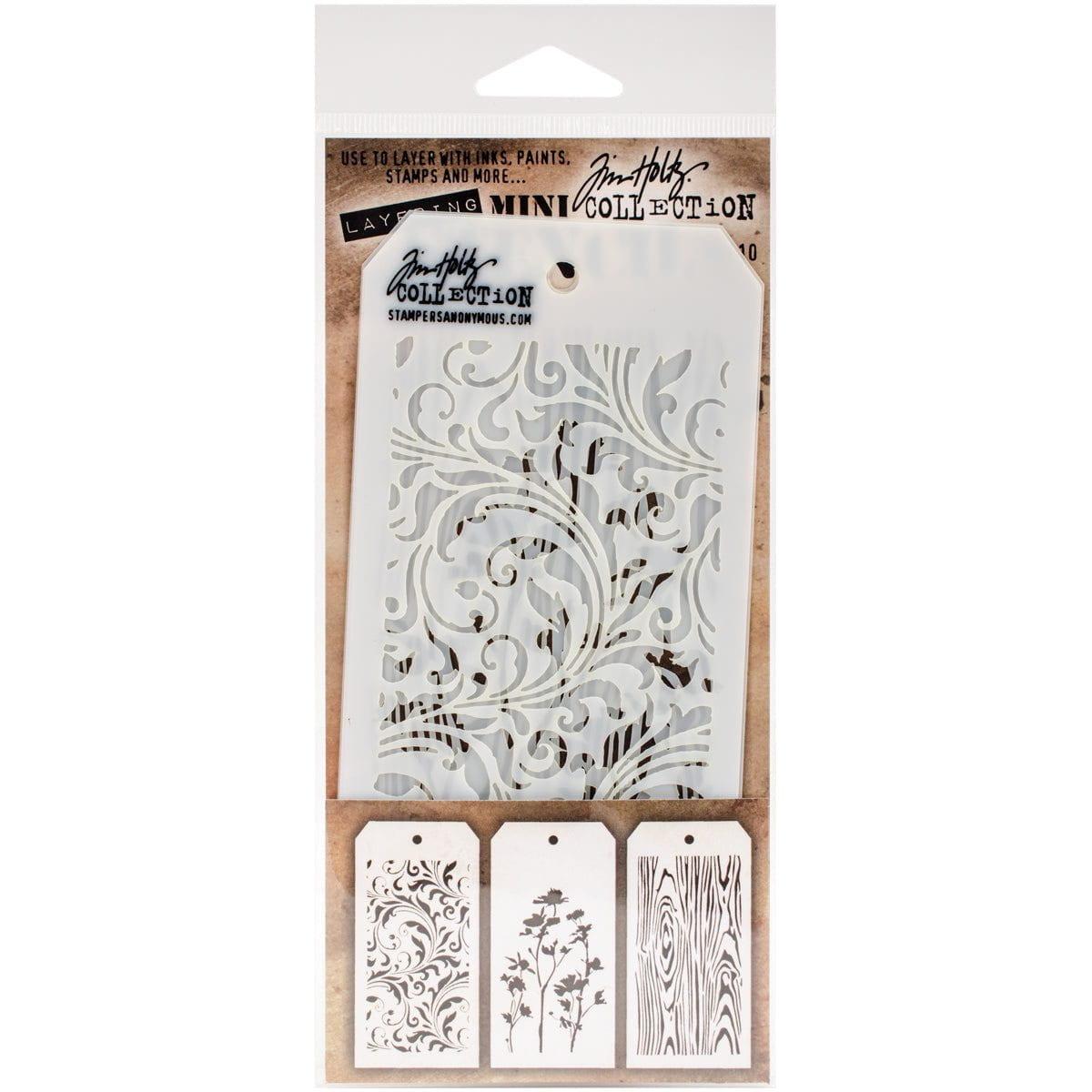 Tim Holtz Mini Layered Stencil Sets from Stampers Anonymous