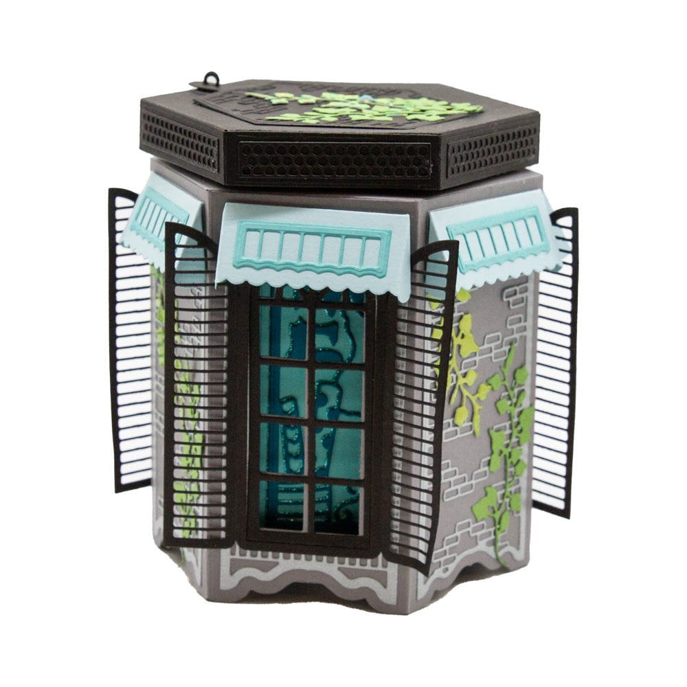 Tonic Studios Shopping the High Street Spinning Box Die Set