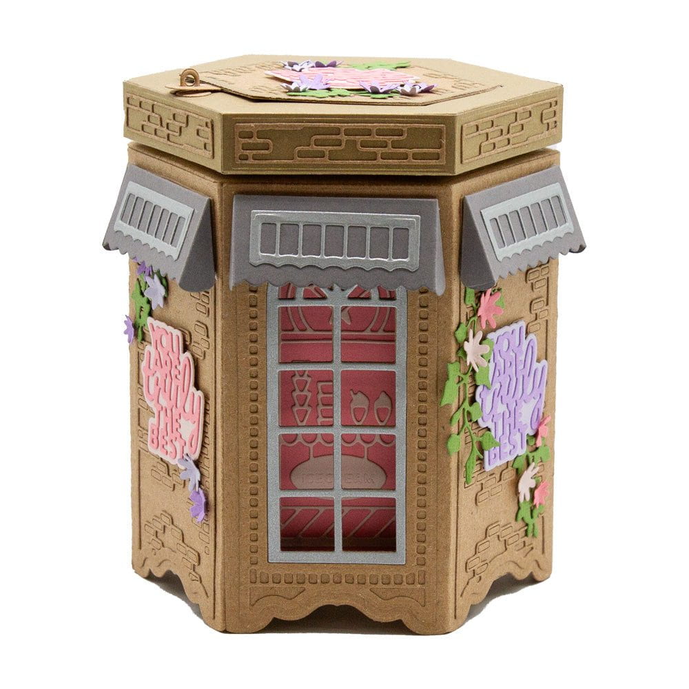 Tonic Studios Shopping the High Street Spinning Box Die Set