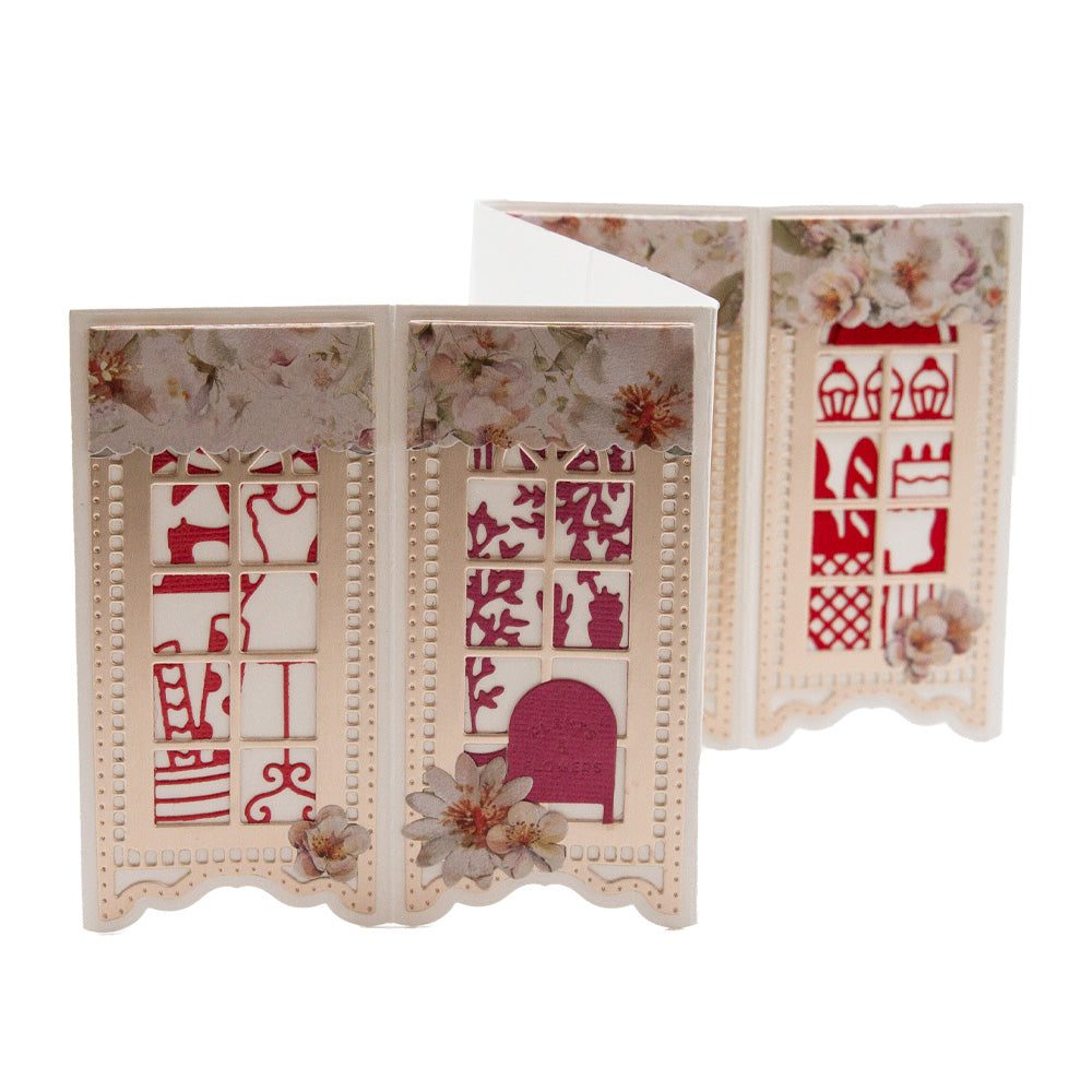 Tonic Studios Shopping the High Street Spinning Box Die Set