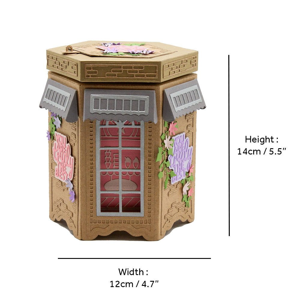 Tonic Studios Shopping the High Street Spinning Box Die Set