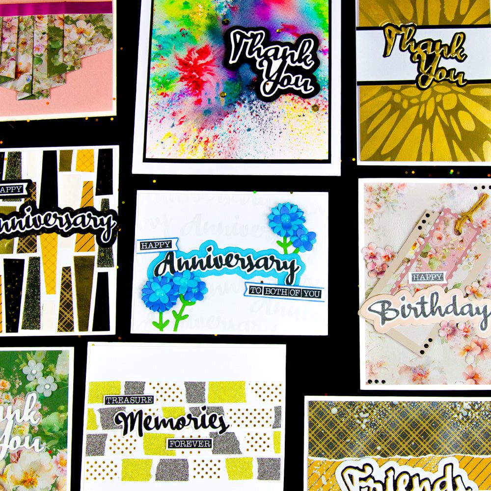 Tonic Studios Everyday Sentiment Die & Stamp Set Bundle