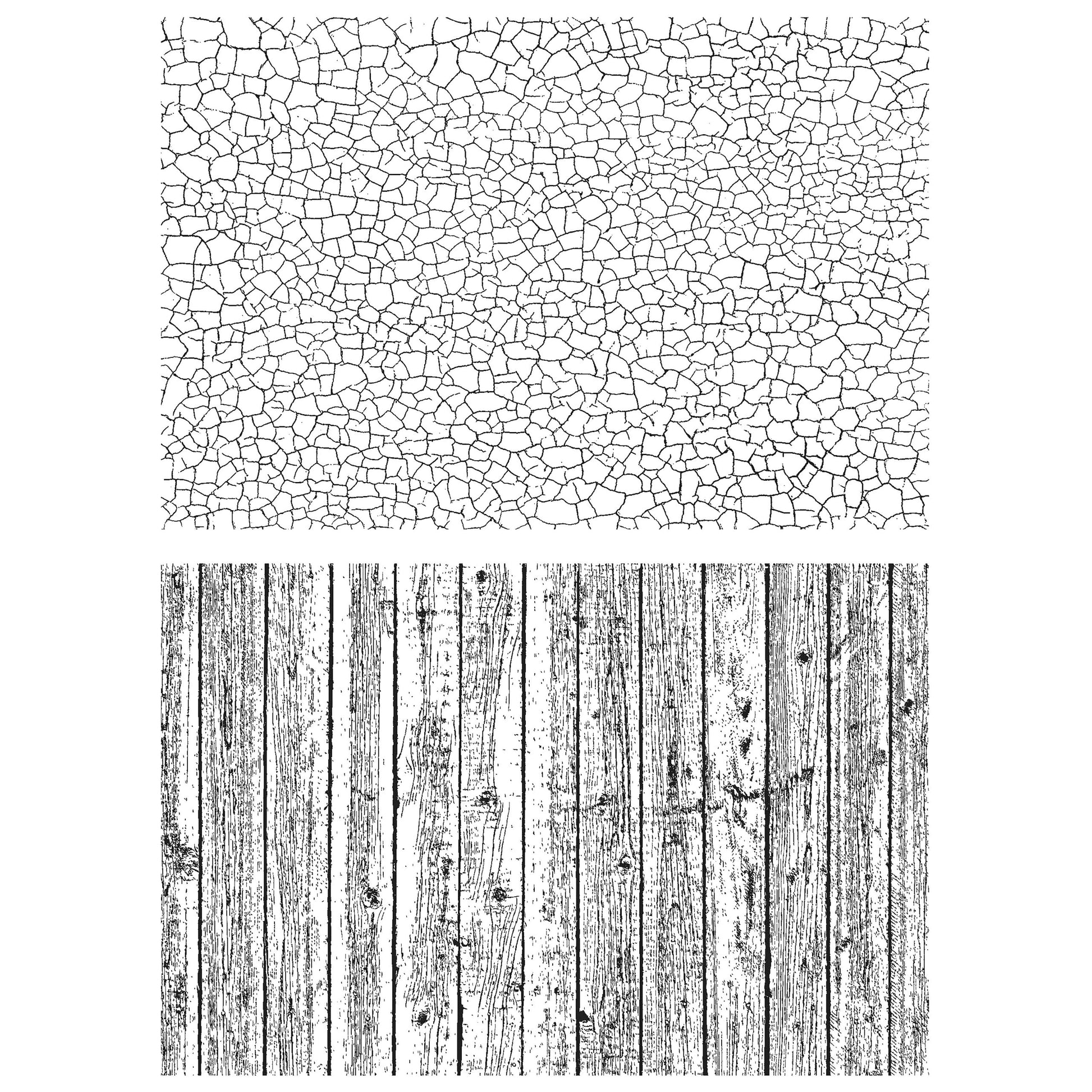 Tim Holtz Cling Stamps - Backgrounds & Textures