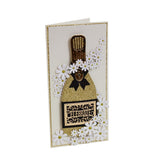 Load image into Gallery viewer, Celebrate With Love Champagne Bottle - Create &amp; Make Die Set - 5448e