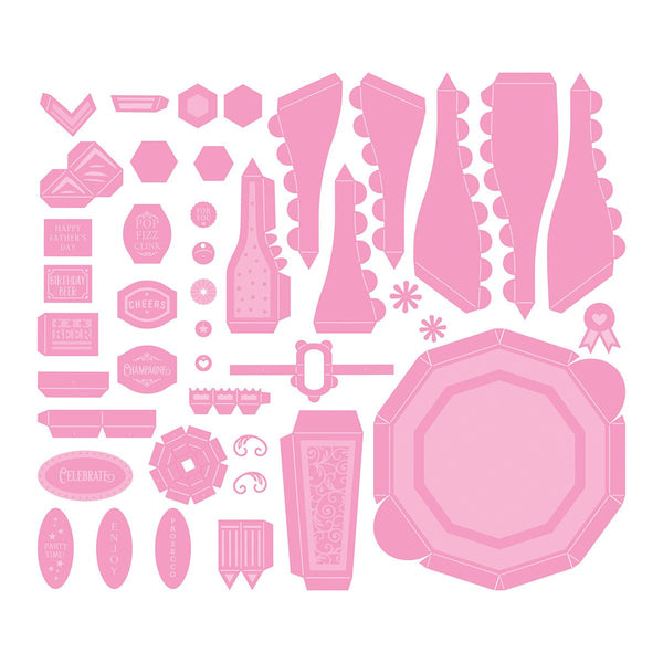 Champagne on Ice Die Set