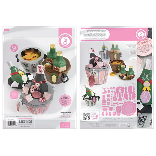 Champagne on Ice Die Set