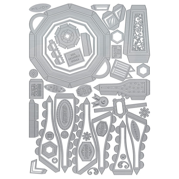 Champagne on Ice Die Set