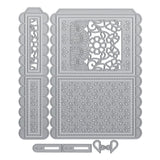 Load image into Gallery viewer, Heart Layering Lace Gift Box &amp; Panels Collection - DB118