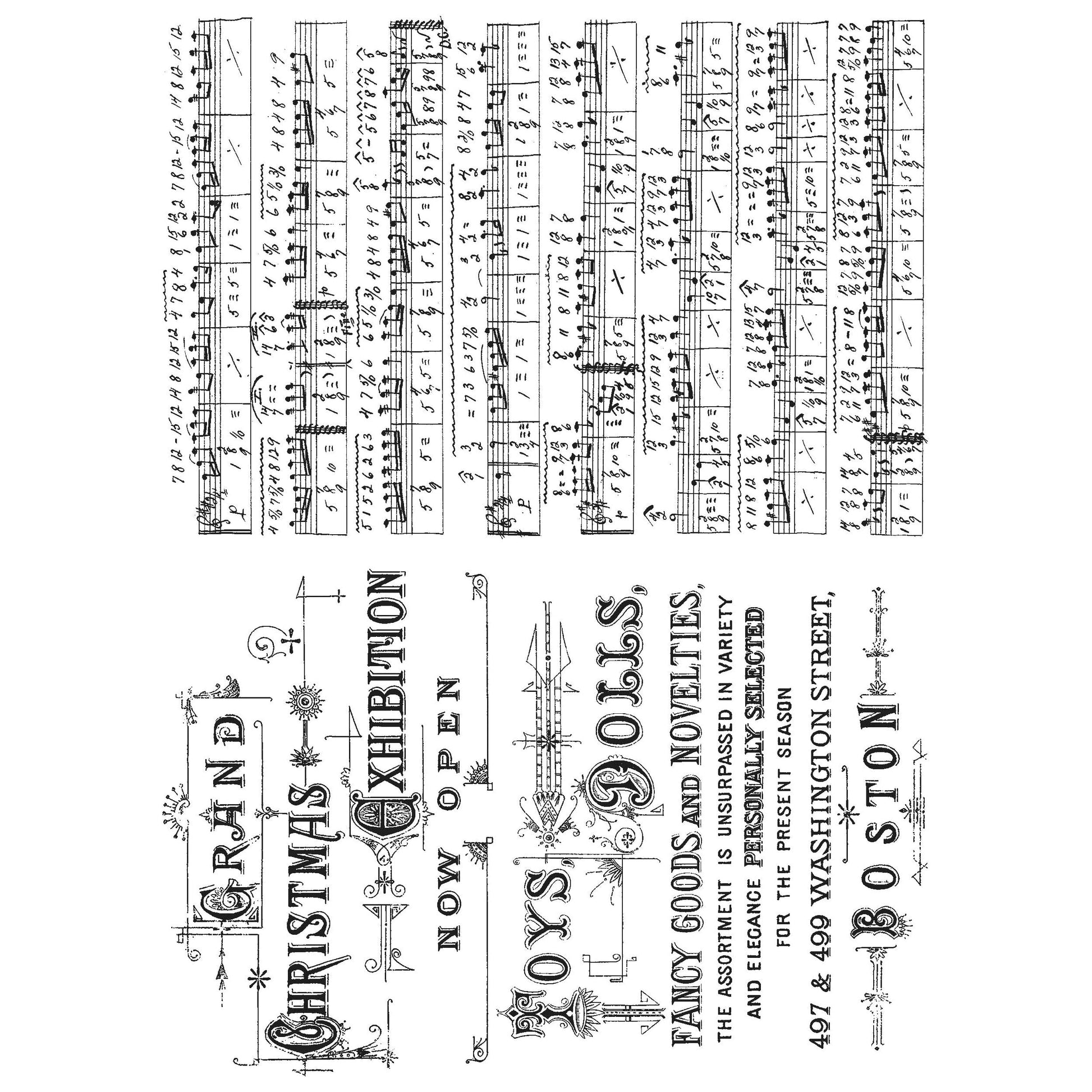 Tim Holtz Cling Stamps - Backgrounds & Textures