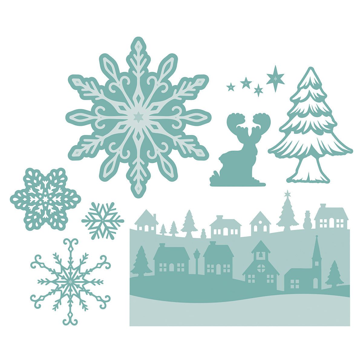 Winter's Veil Die & Stamp Collection - DB141