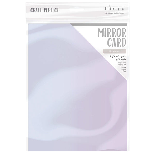 Craft Perfect 8.5x11 Gloss Mirror Cardstock Pack