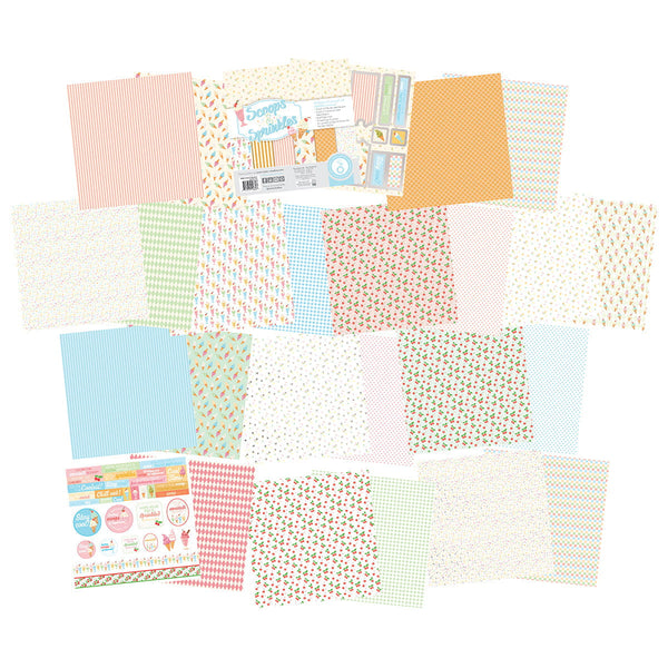 Scoops & Sprinkles 8" x 8" Patterned Paper Pad