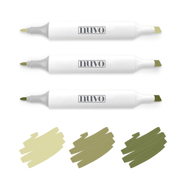 Nuvo Alcohol Marker Pen Collection (3 pack)