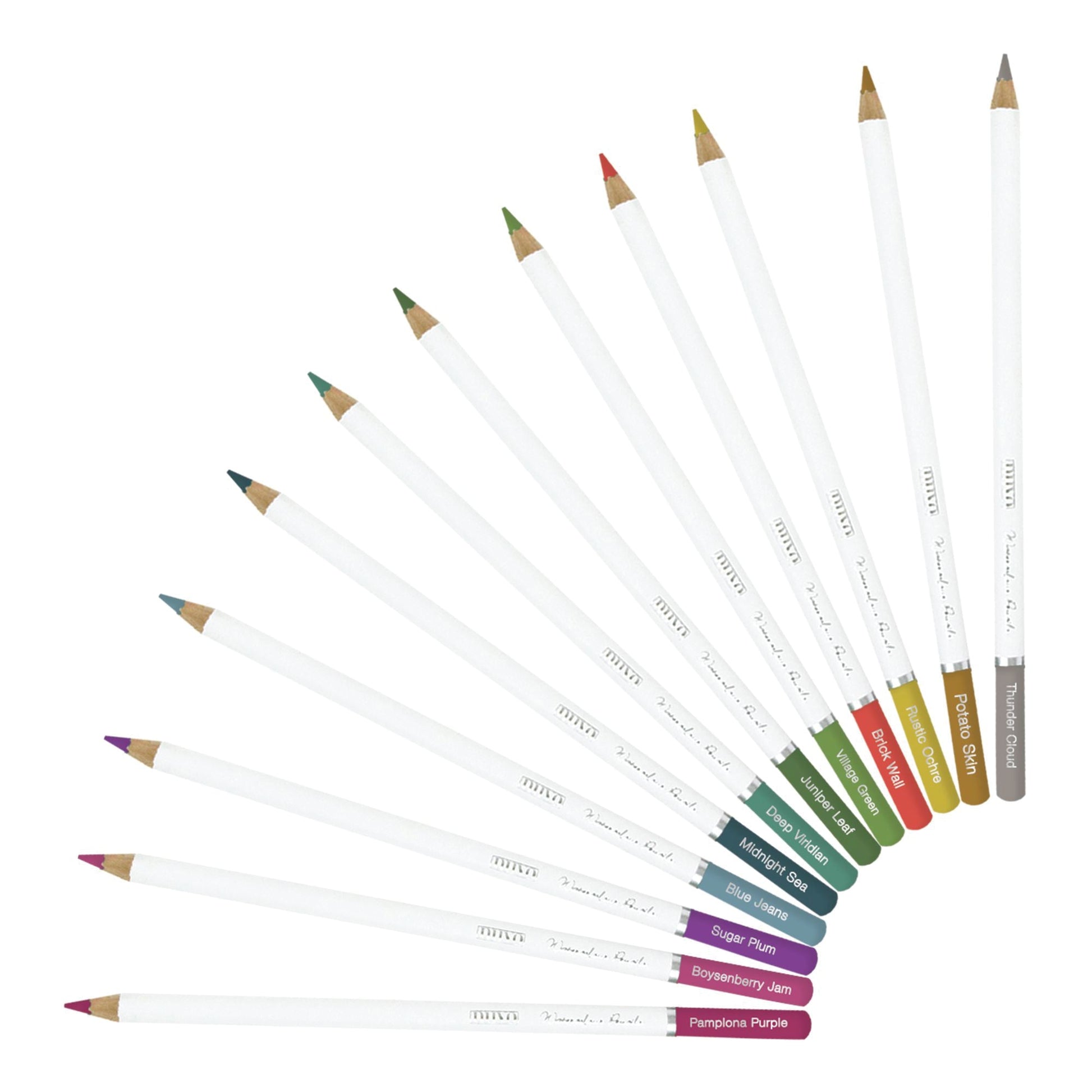 Nuvo Watercolor Pencils, 12 pack