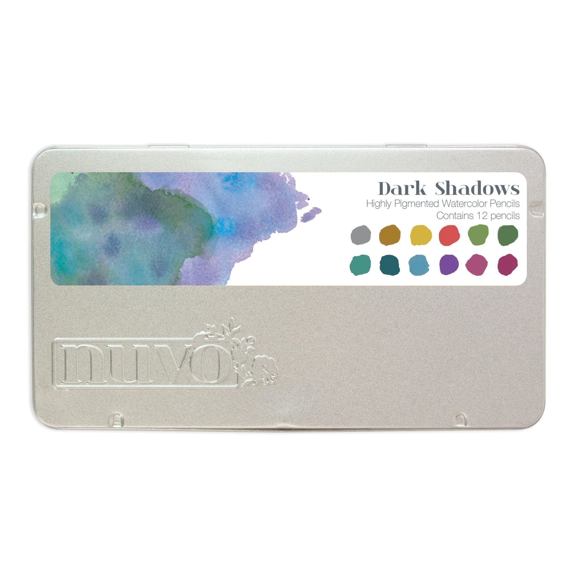 Nuvo Watercolor Pencils, 12 pack